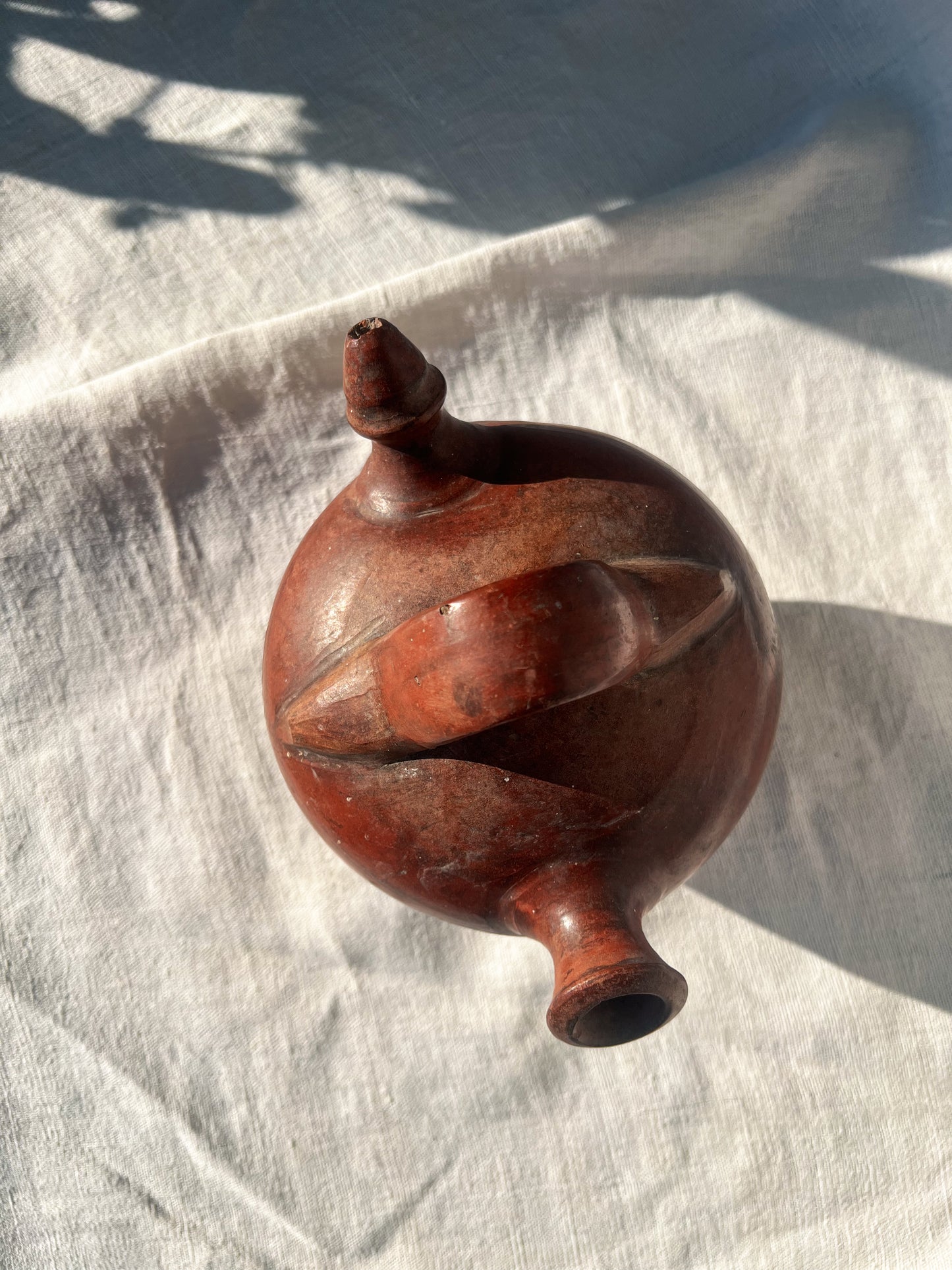 19th Century French Terracotta Vessel