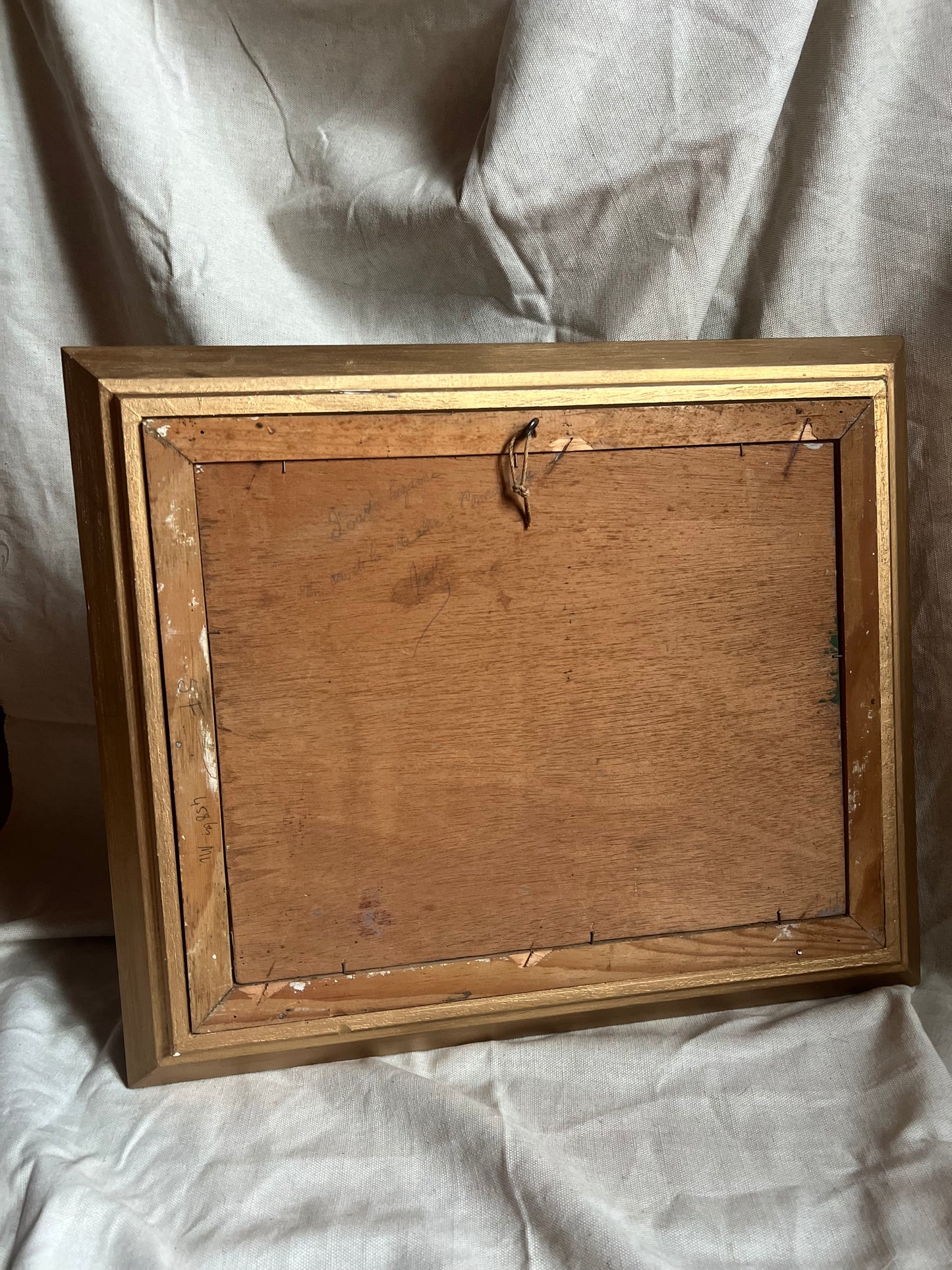 Oil Painting of Concarneau Brittany, Signed “M”