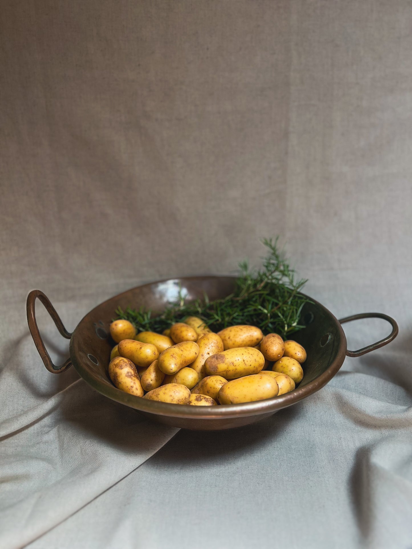 Antique French Copper Cooking Pan