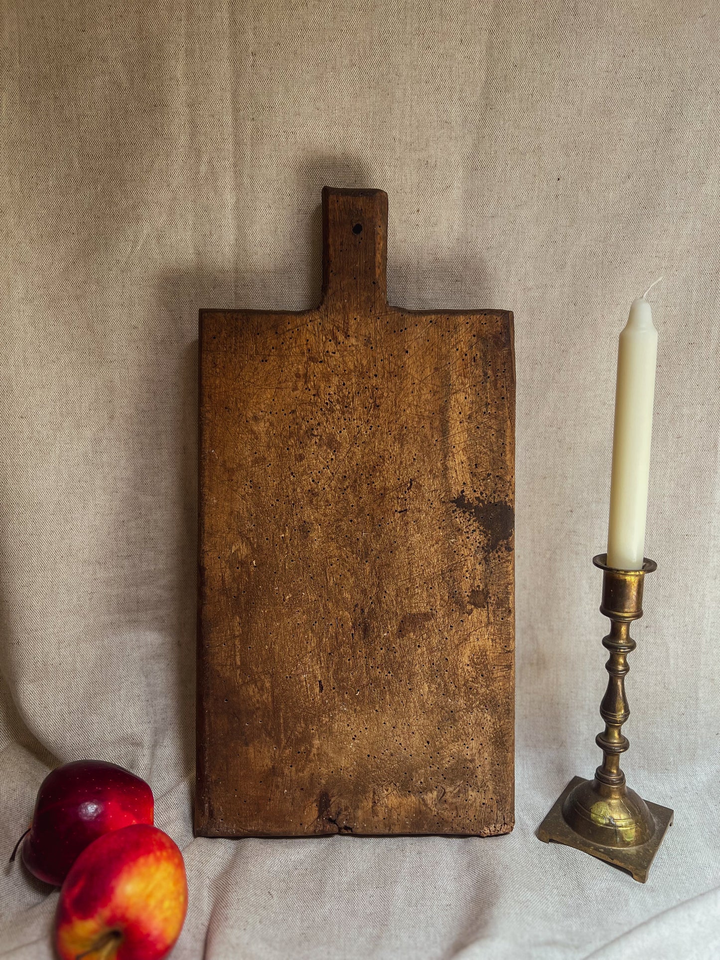 Antique French Wooden Cutting Board