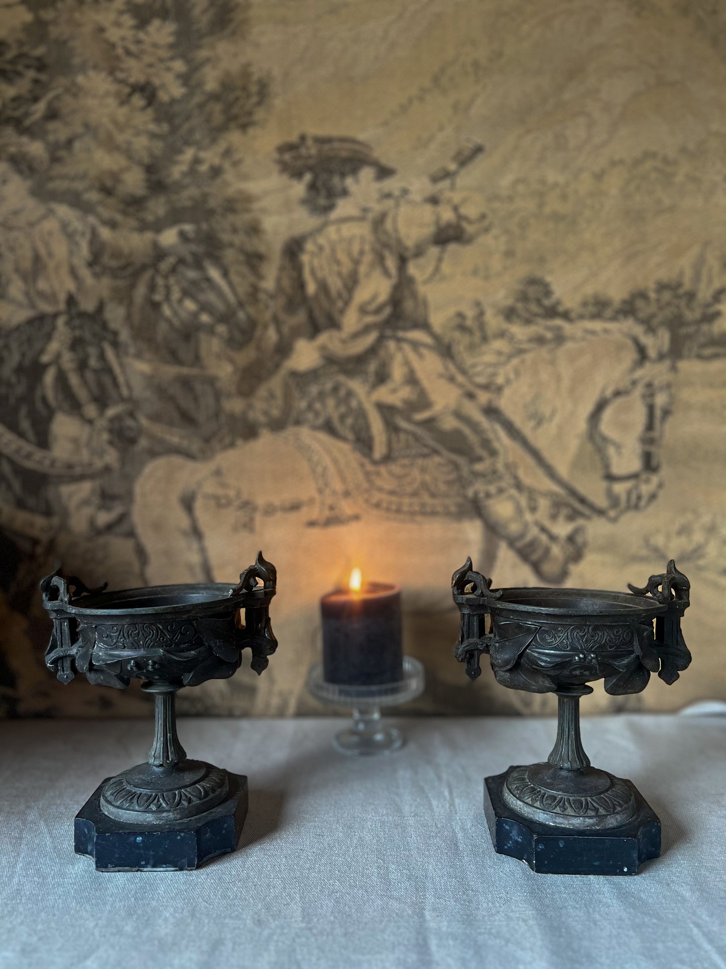 French 19th-Century Cassolette Set