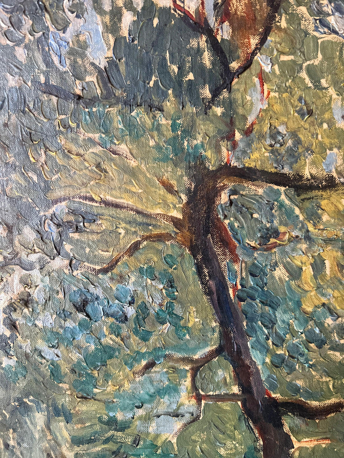 French Landscape Oil Painting — Signed Ch. Stern