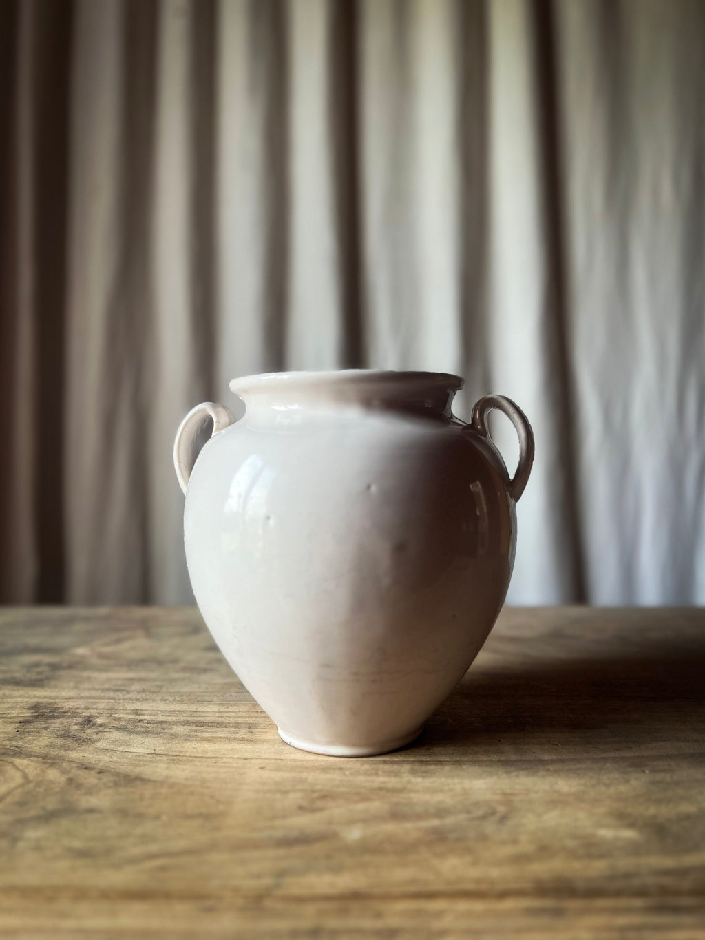 French White Confit Pot