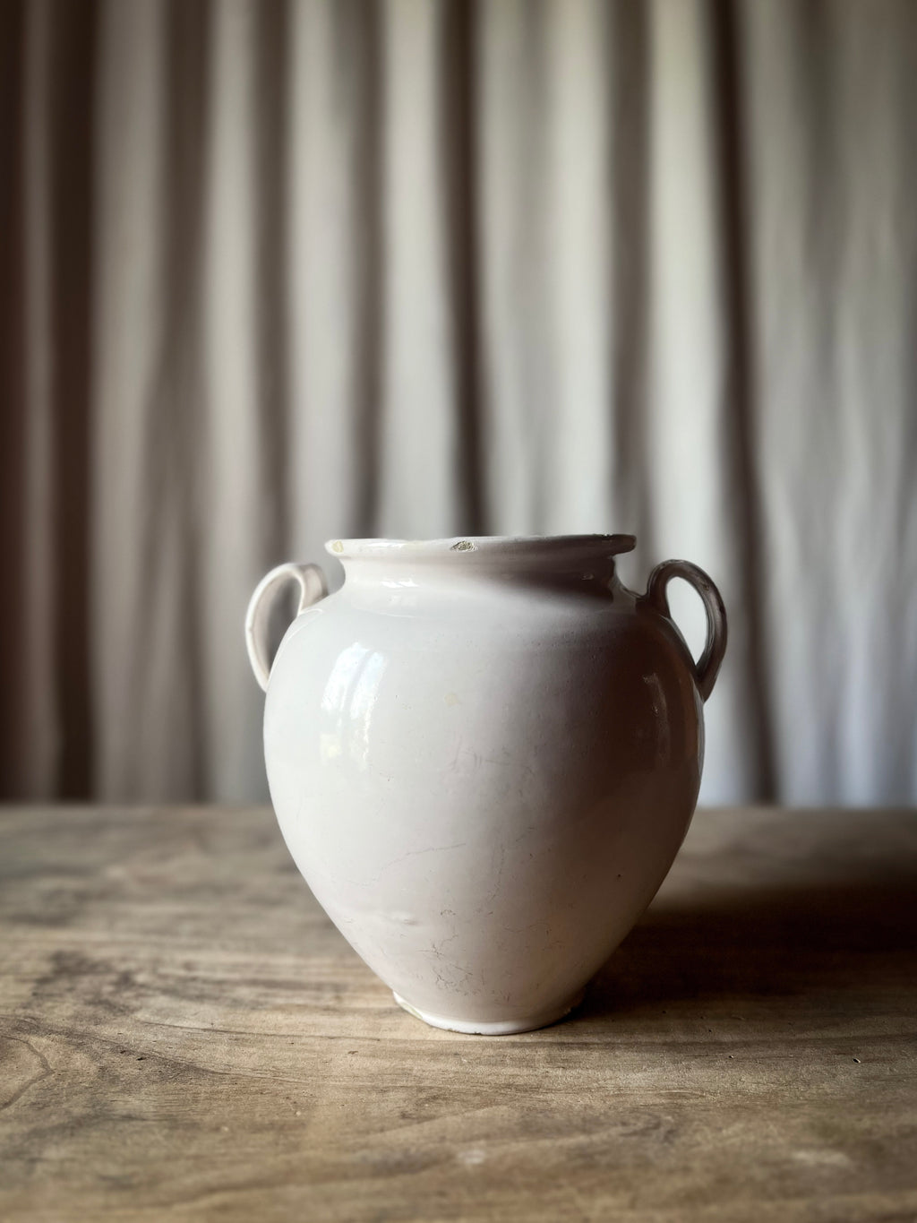 French White Confit Pot