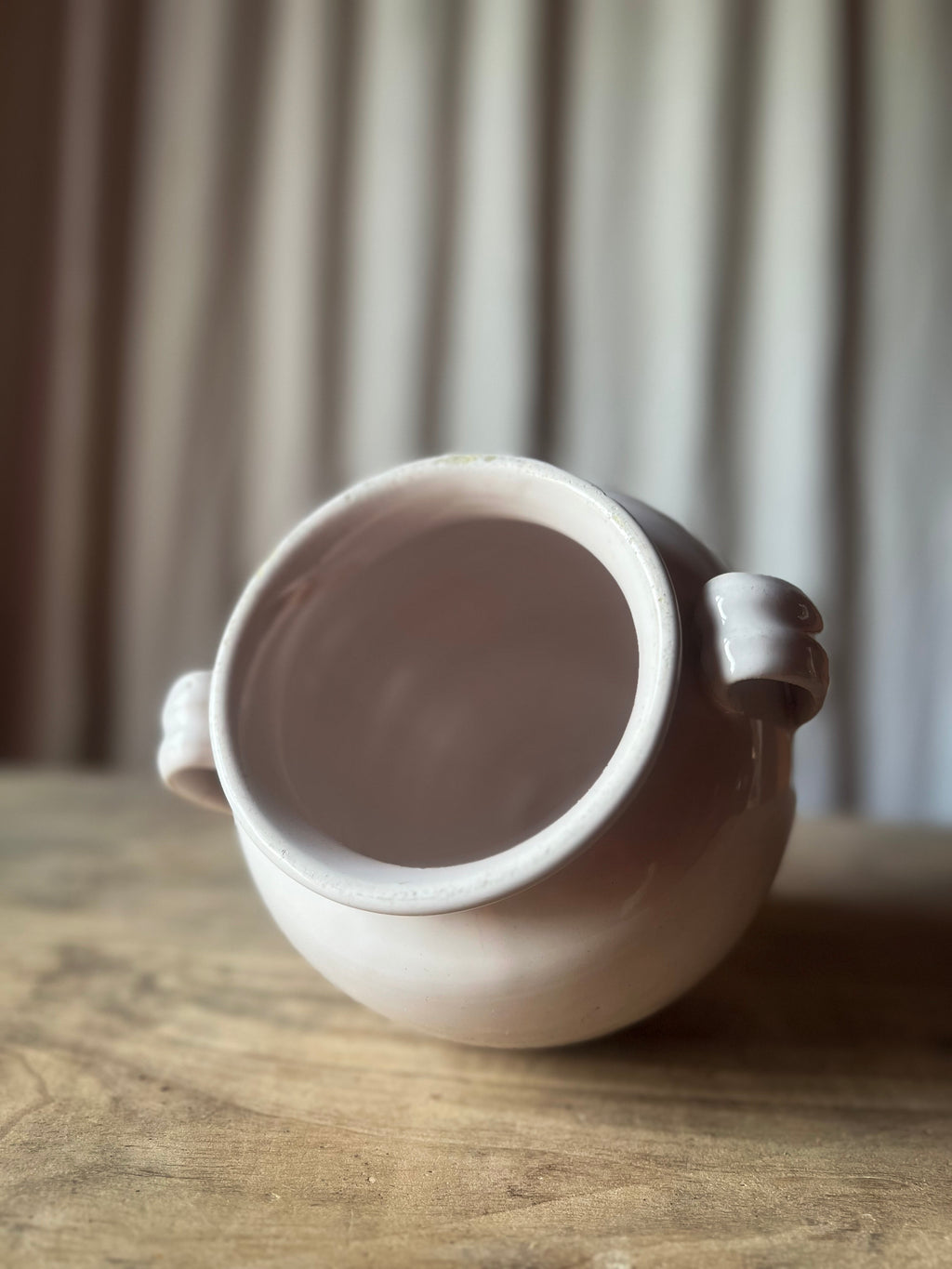 French White Confit Pot