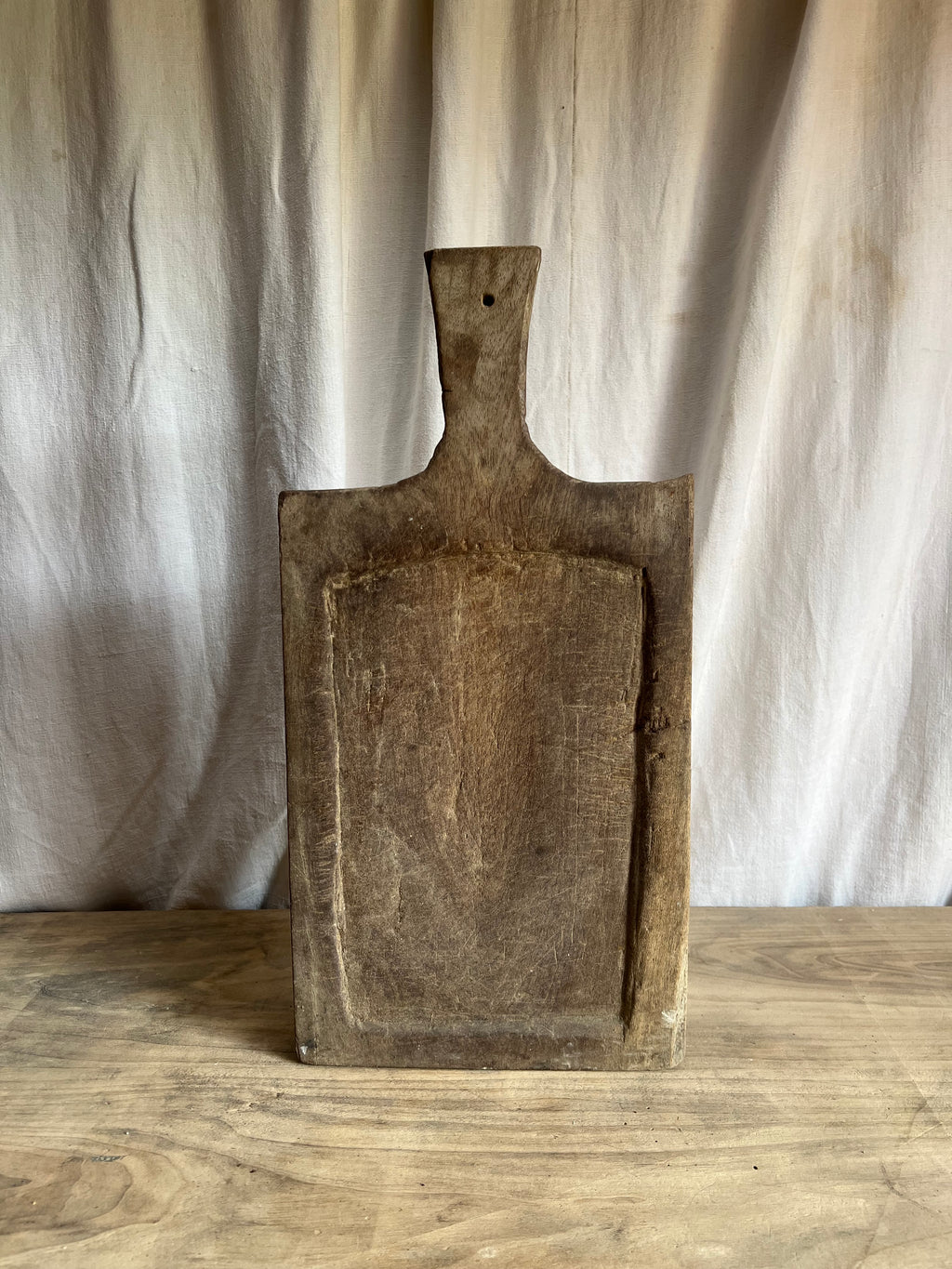 Carved Wooden Grooved Chopping Board