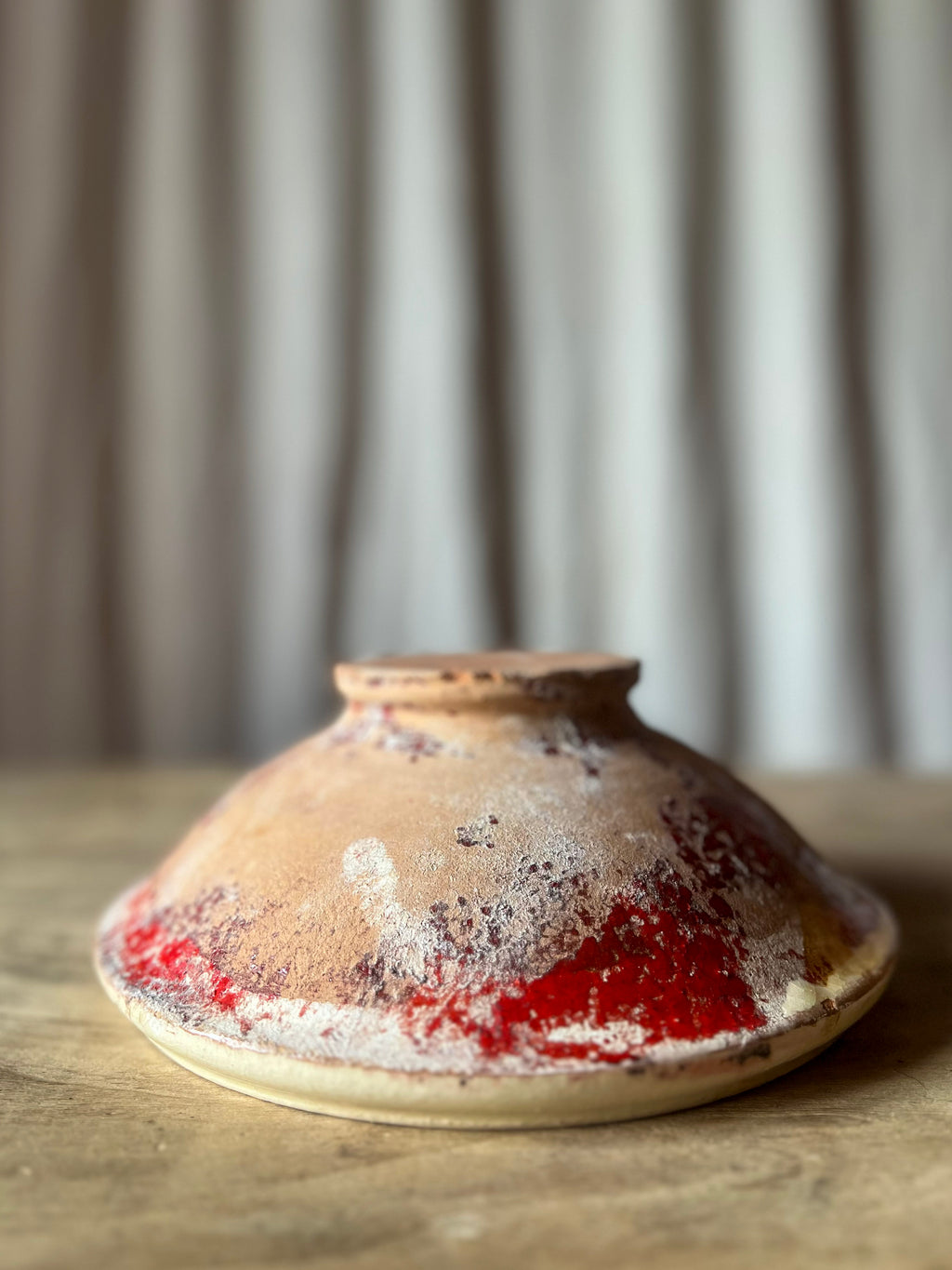 Provencal Glazed Earthenware Bowl / Tian