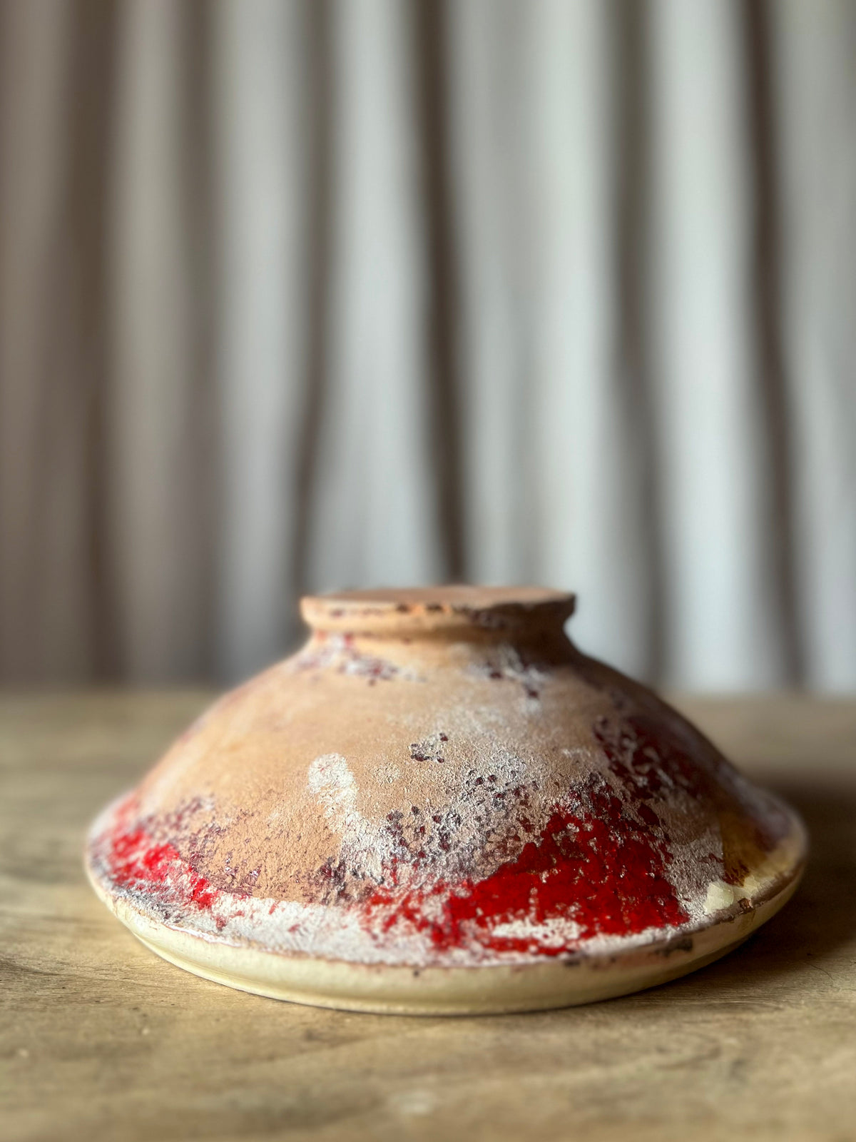 Provencal Glazed Earthenware Bowl / Tian