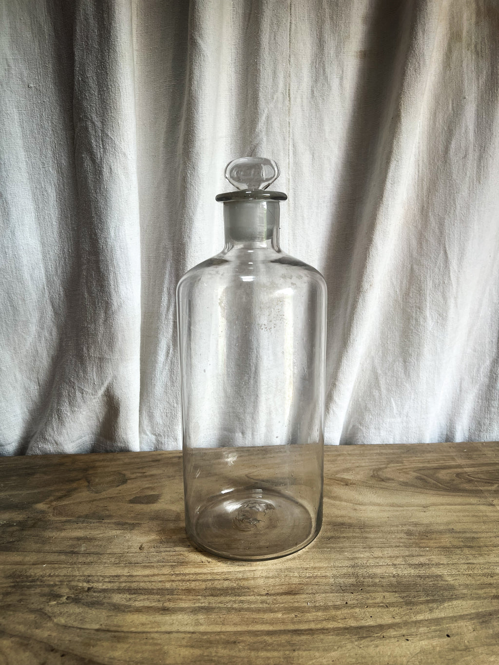 Handblown Glass Apothecary Jar