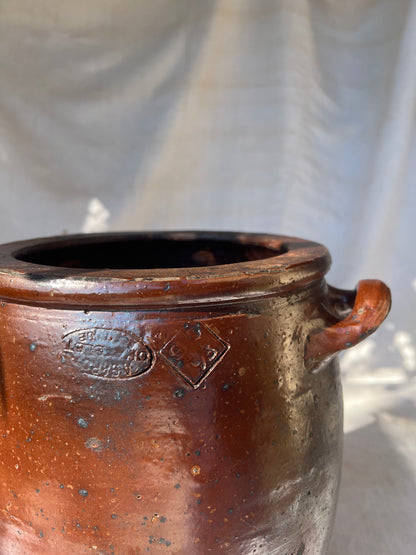 Châtelet 19th-Century French Stoneware Jar
