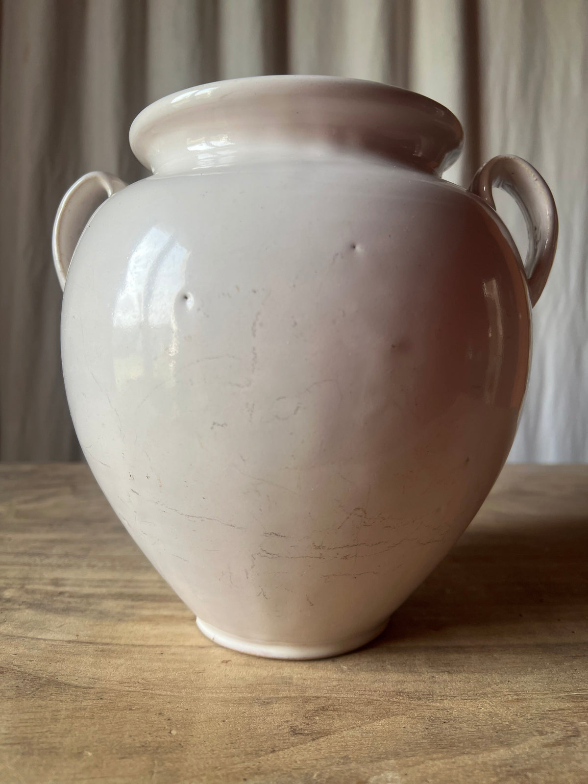French White Confit Pot