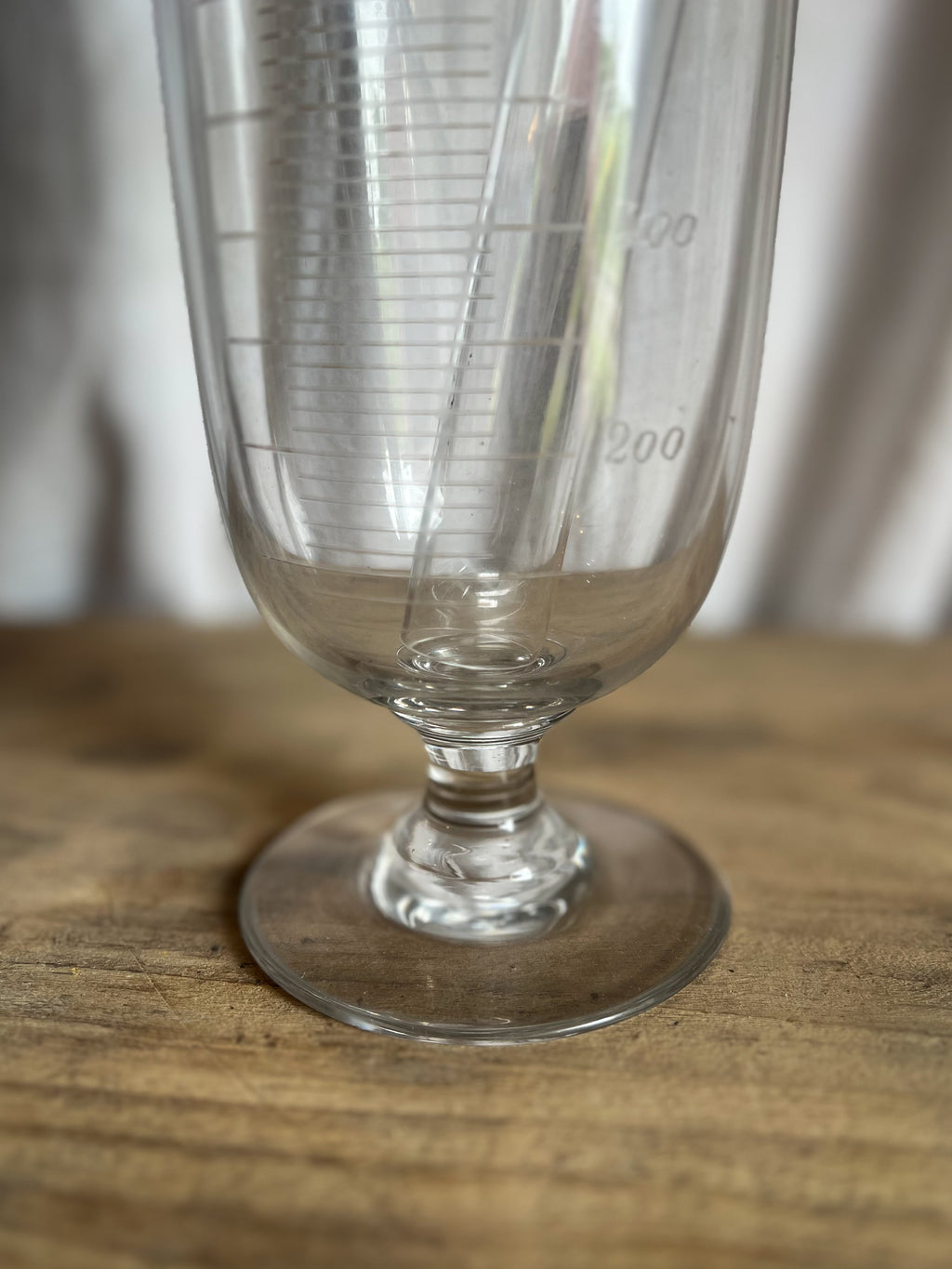 Apothecary Glass Measuring Vessel