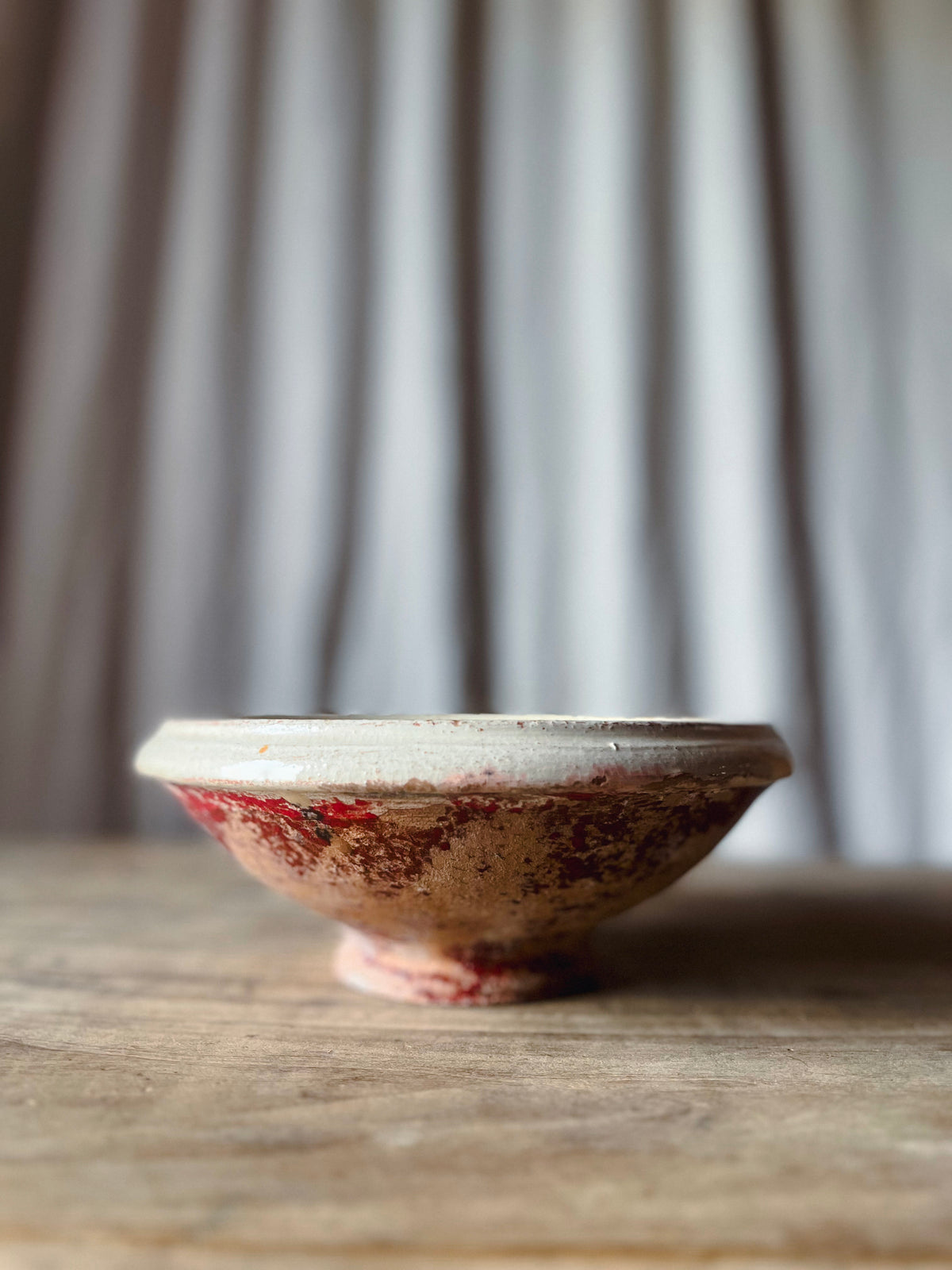 Provencal Glazed Earthenware Bowl / Tian
