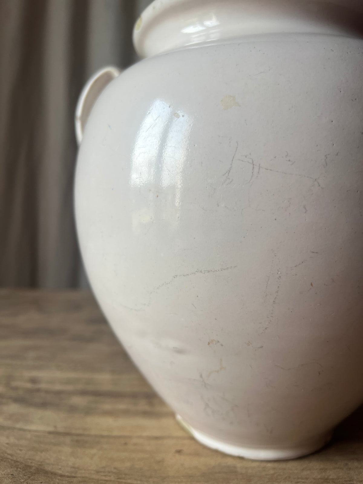 French White Confit Pot