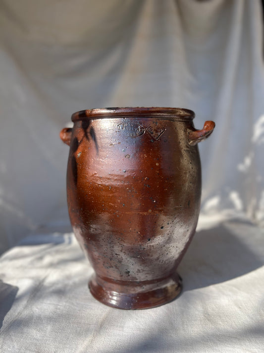Châtelet 19th-Century French Stoneware Jar