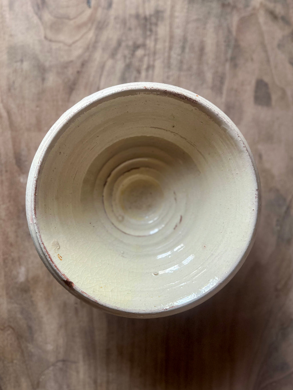 Provencal Glazed Earthenware Bowl / Tian