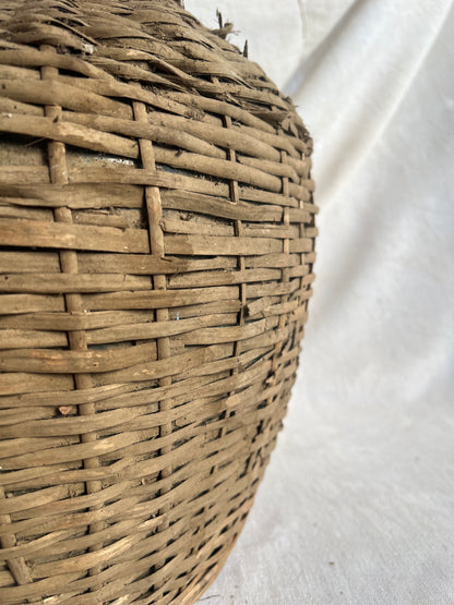 Spanish Wicker Demijohn Bottle