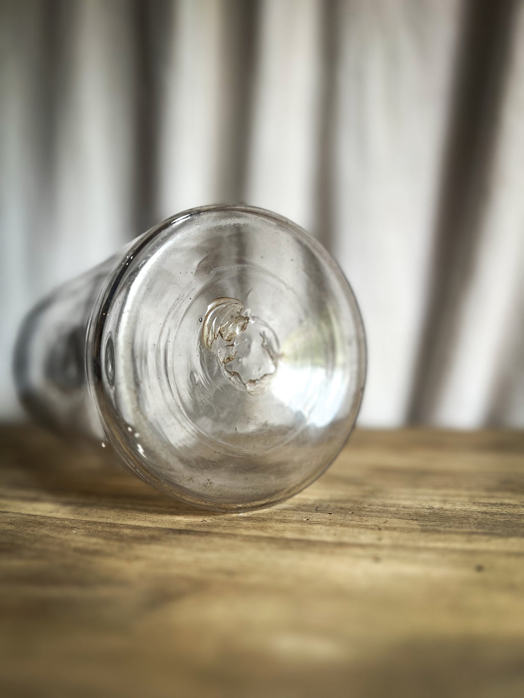 Handblown Glass Apothecary Jar