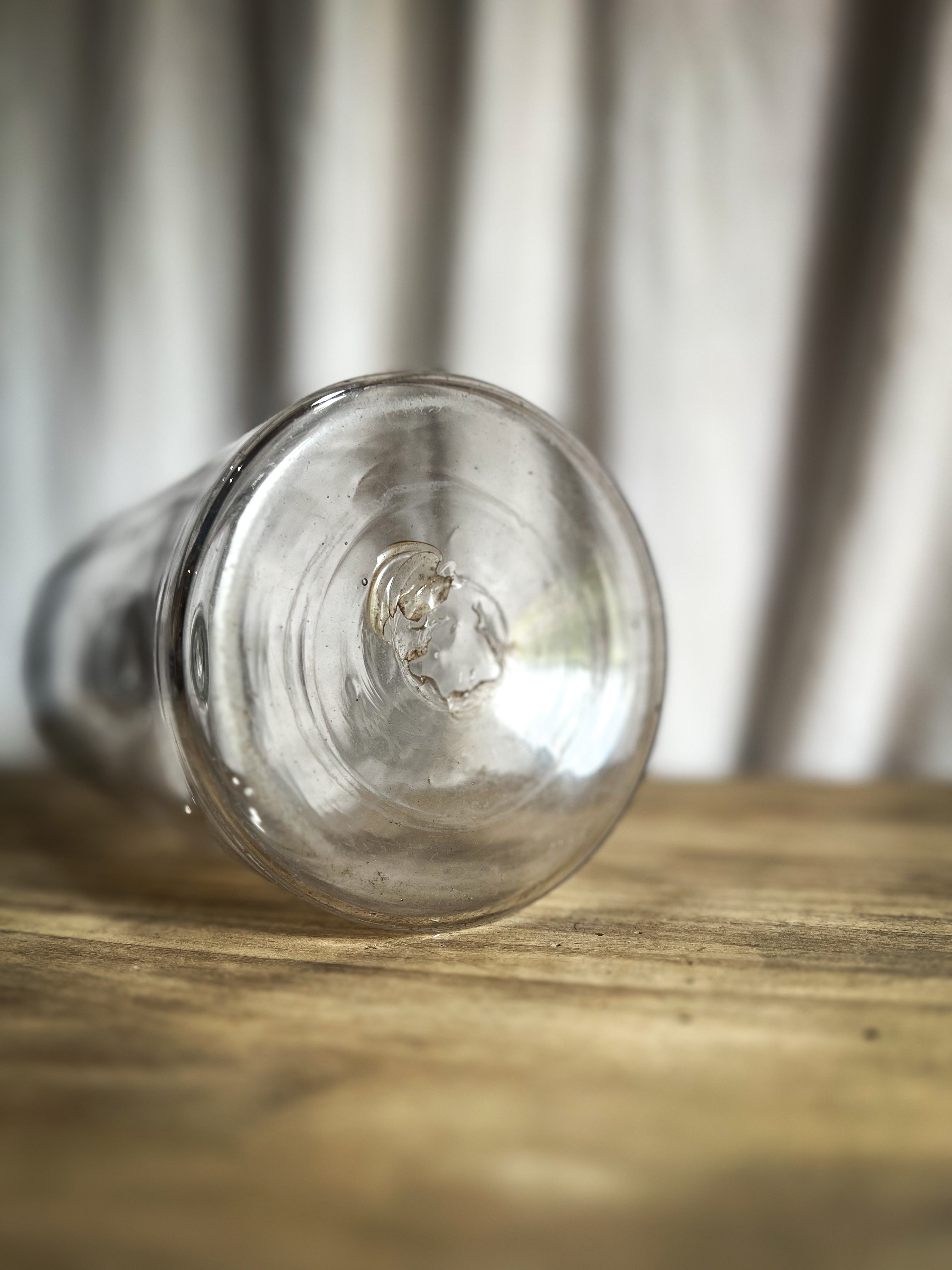 Handblown Glass Apothecary Jar