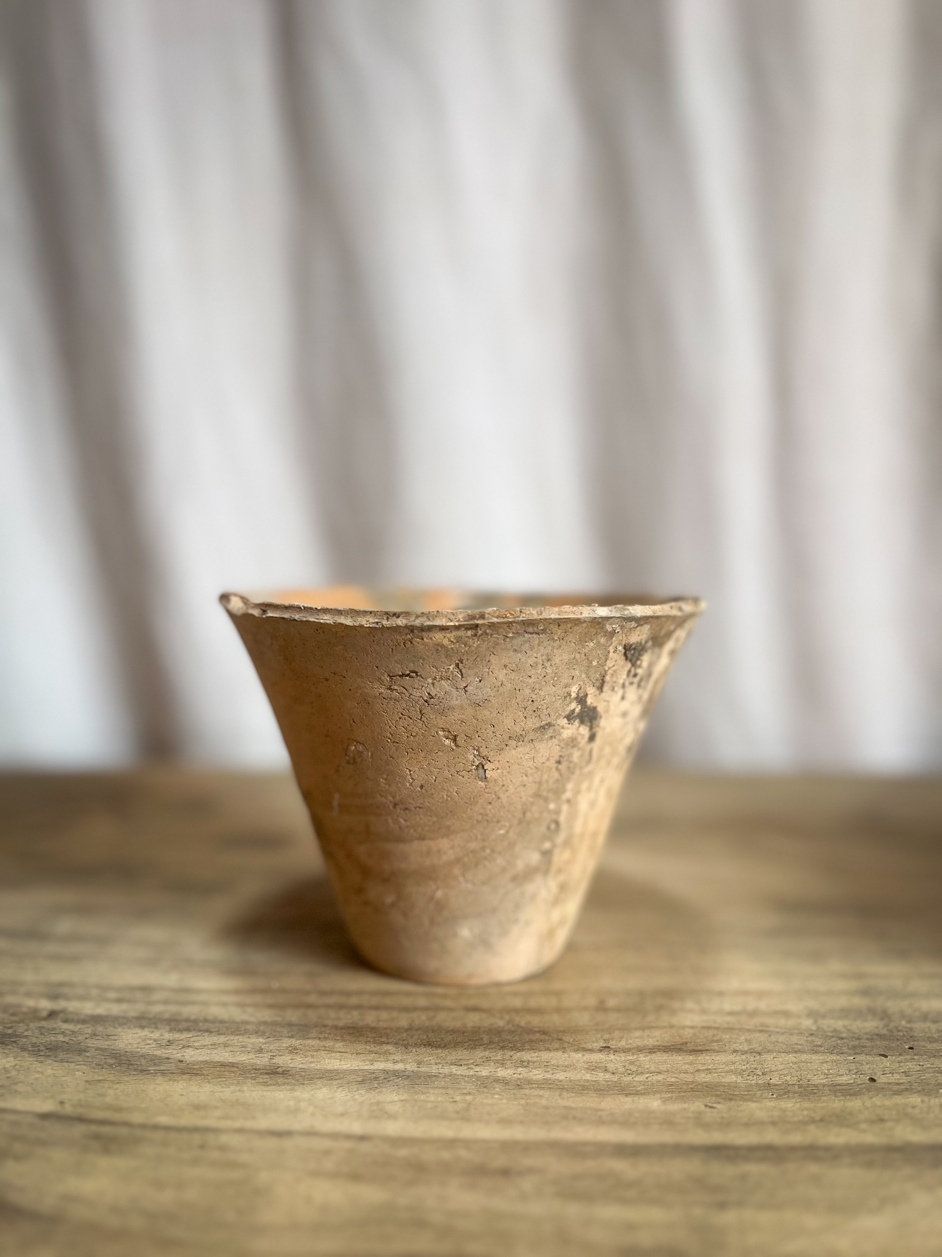 Set of 3 Terracotta French Sap Pots