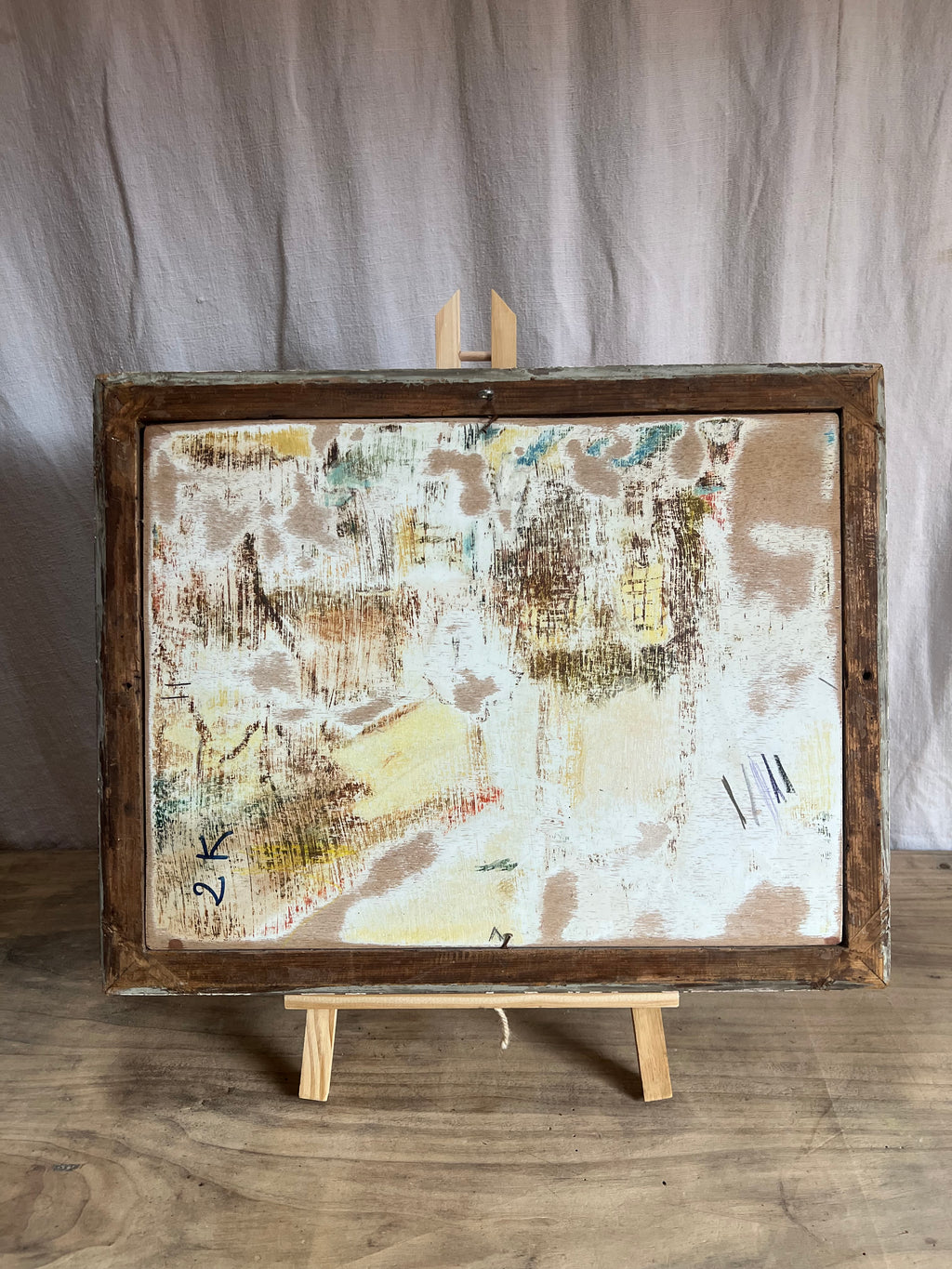 Yellow Roses in Vase  Painting on Board