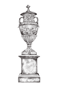 Limited Print | Fruit Detail - Stone French Garden Urn
