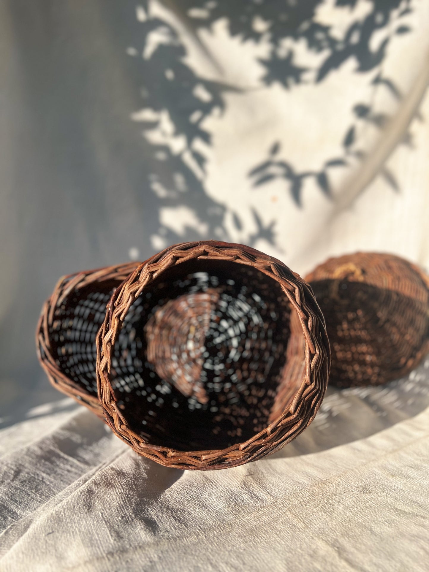 French Potato Basket with Lid