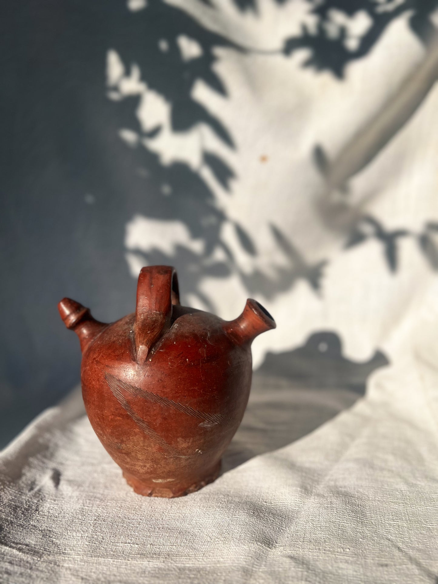 19th Century French Terracotta Vessel