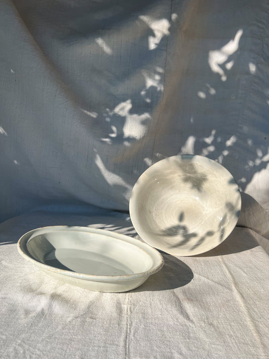 Vintage French Serving Set – Sarreguemines & Digoin Faïence