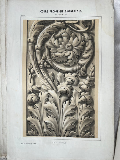 Set of 33 Antique Architectural Prints