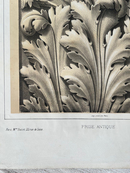 Set of 33 Antique Architectural Prints