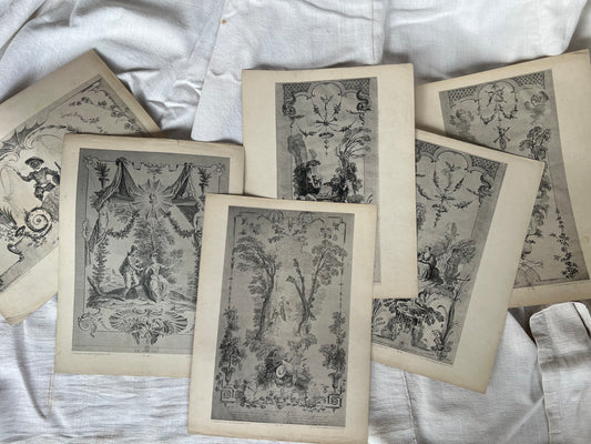 14 Rococo and Chinoiserie  18th-century Ornament Design Prints