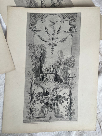 14 Rococo and Chinoiserie  18th-century Ornament Design Prints