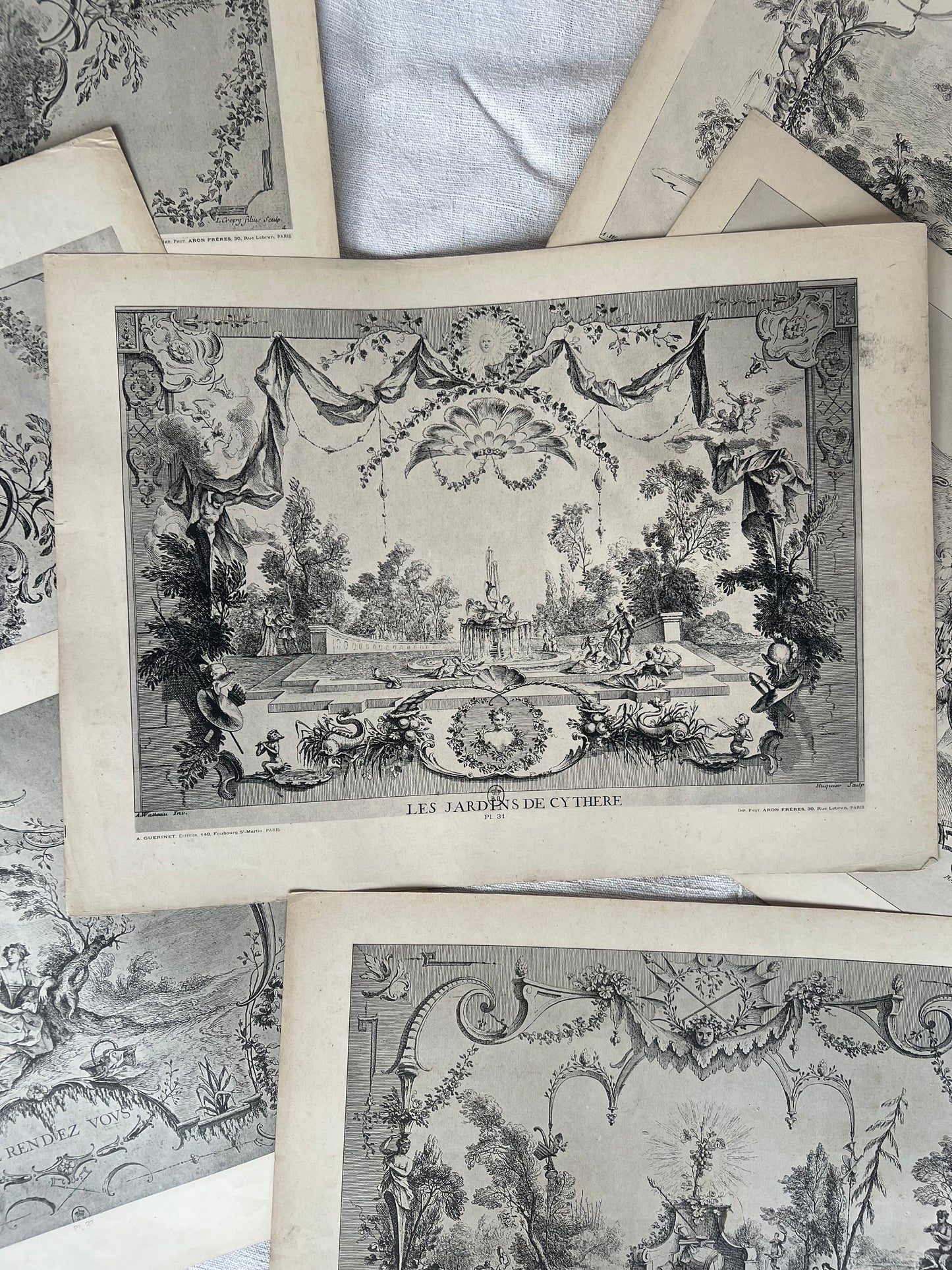 14 Rococo and Chinoiserie  18th-century Ornament Design Prints