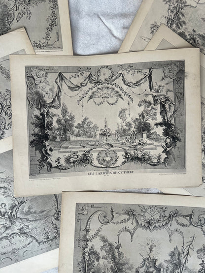 14 Rococo and Chinoiserie  18th-century Ornament Design Prints