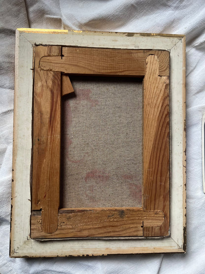 Still Life Oil Painting Apples Confit Pot