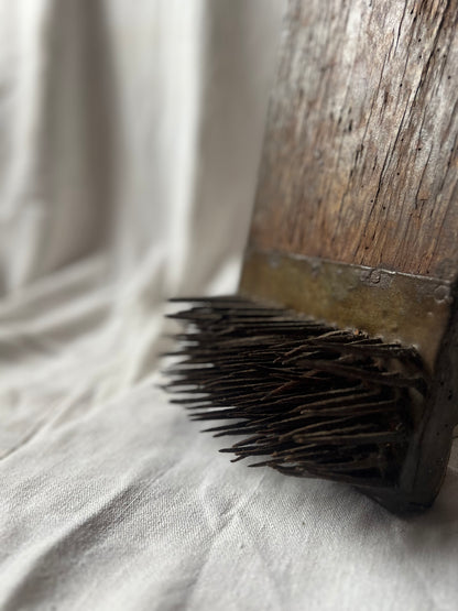 Antique French Flax Comb