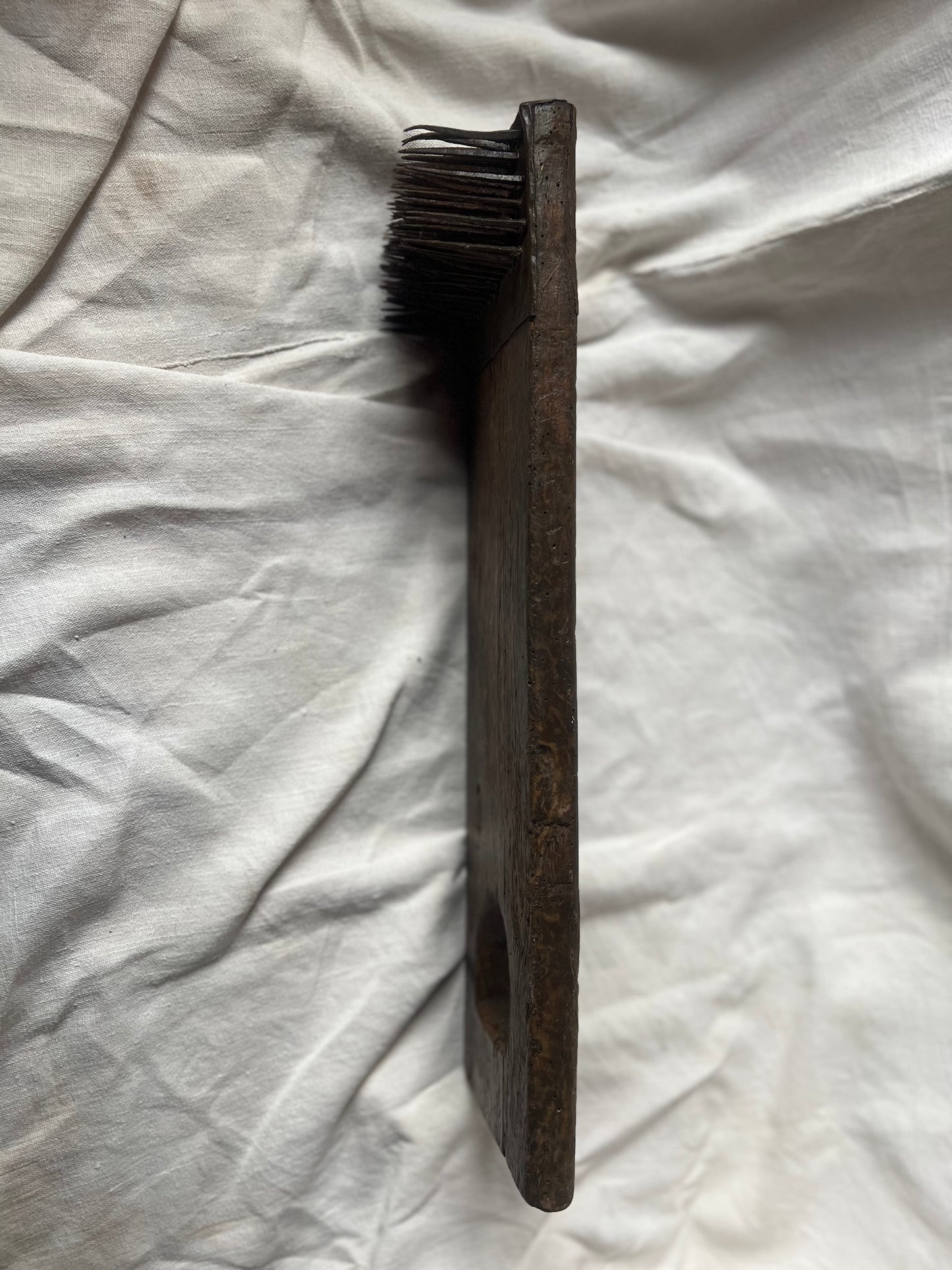 Antique French Flax Comb