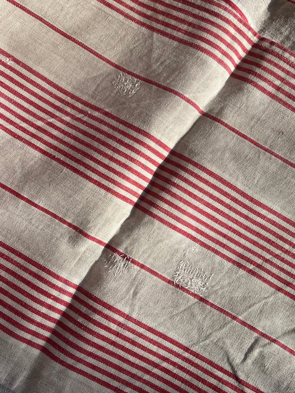 Set of Four Pin-stripe Linen Cloth