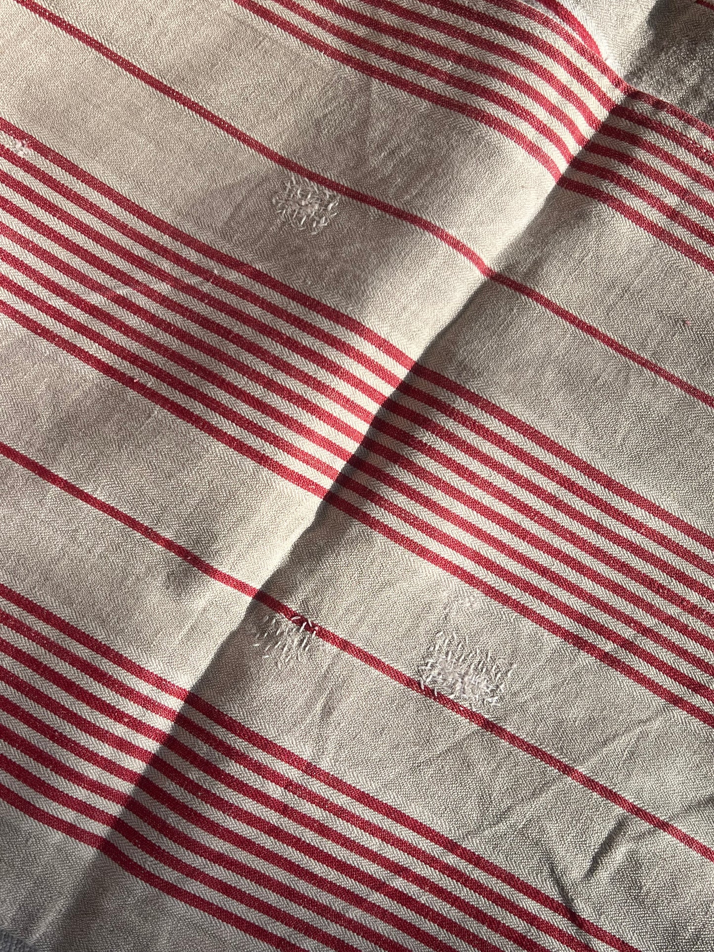 Set of Four Pin-stripe Linen Cloth