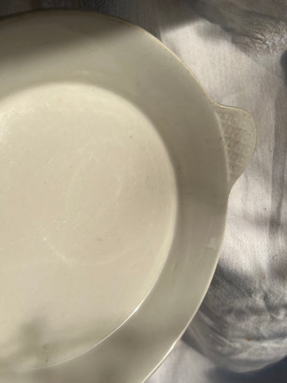 Waffle Handled Serving Dish