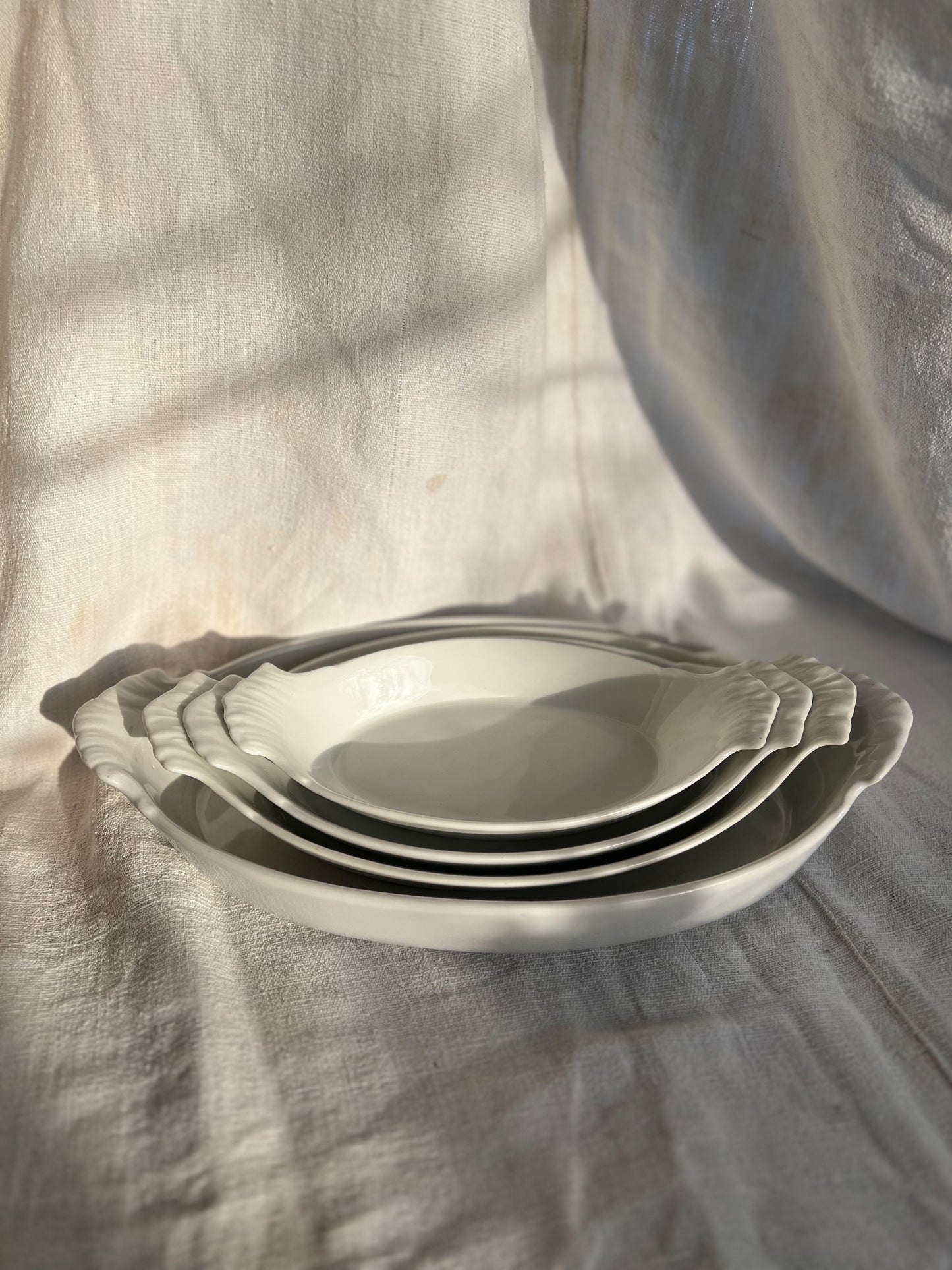 Apilco Porcelain Oval Au Gratin Baking Set