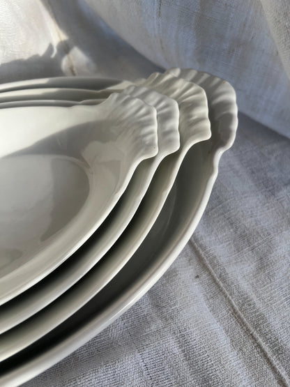 Apilco Porcelain Oval Au Gratin Baking Set