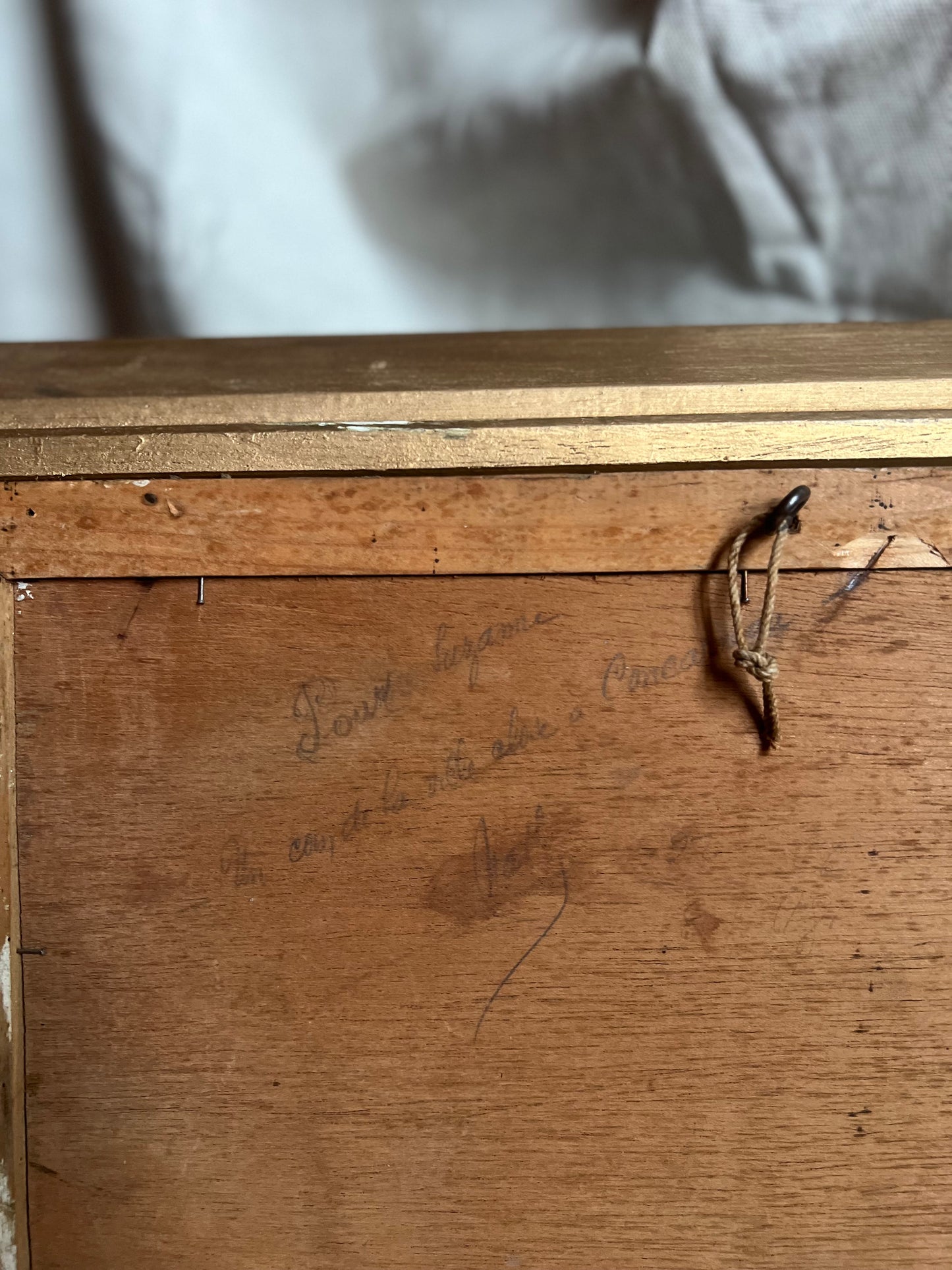 Oil Painting of Concarneau Brittany, Signed “M”