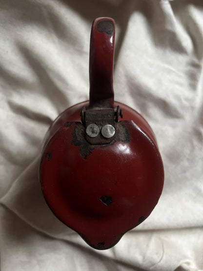 Red Metal Pitcher