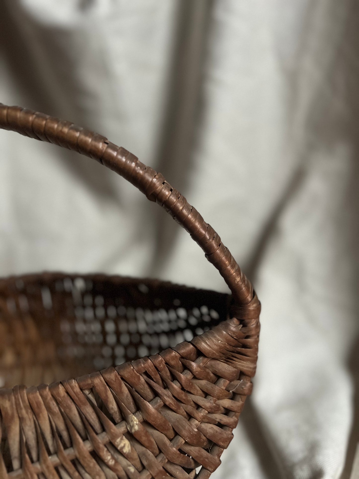 Willow Basket with Handle