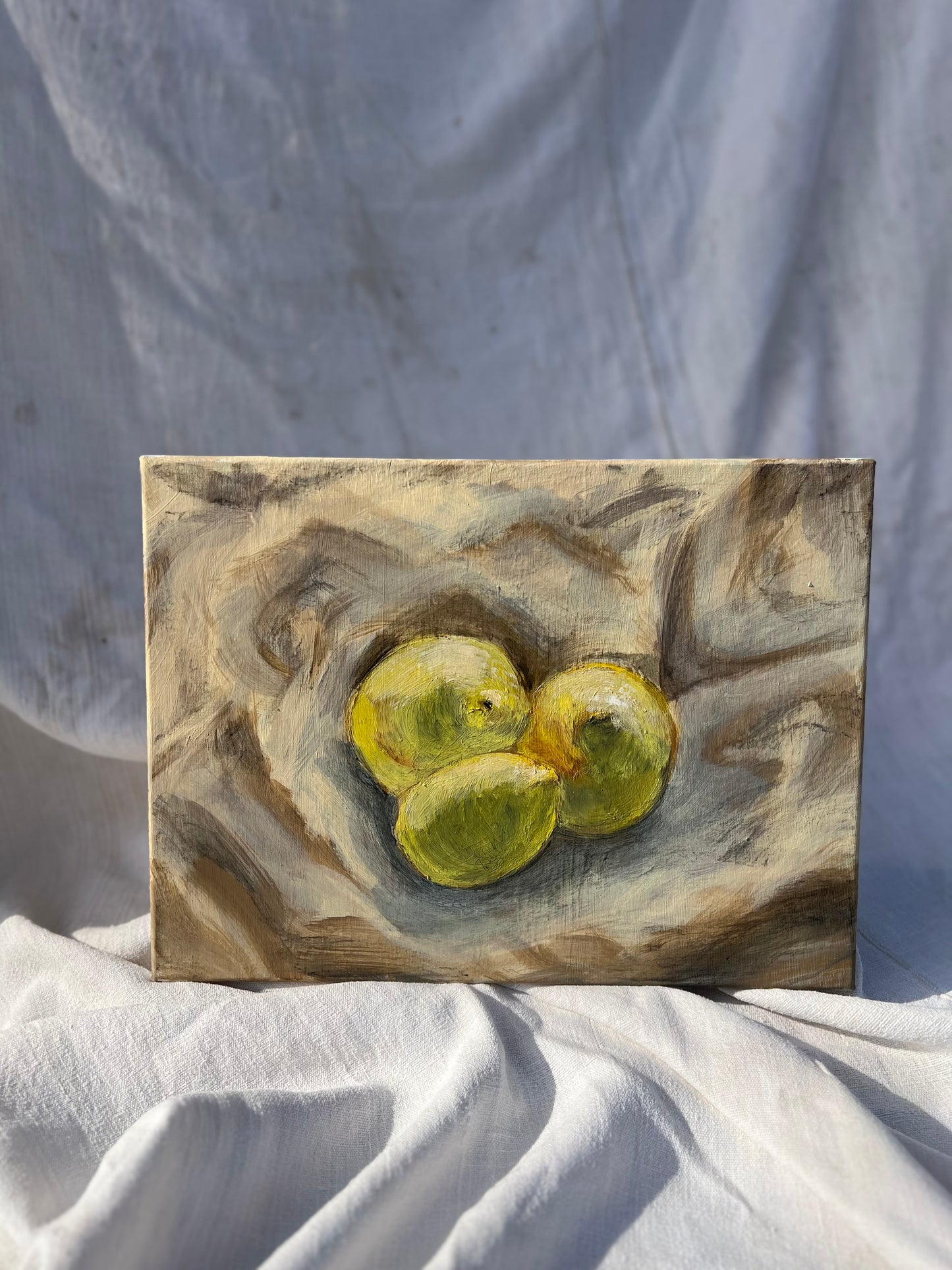 Study of Lemons | Acrylic on Canvas