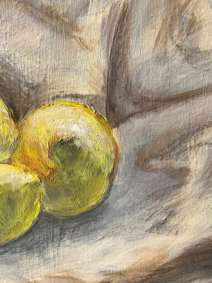 Study of Lemons | Acrylic on Canvas