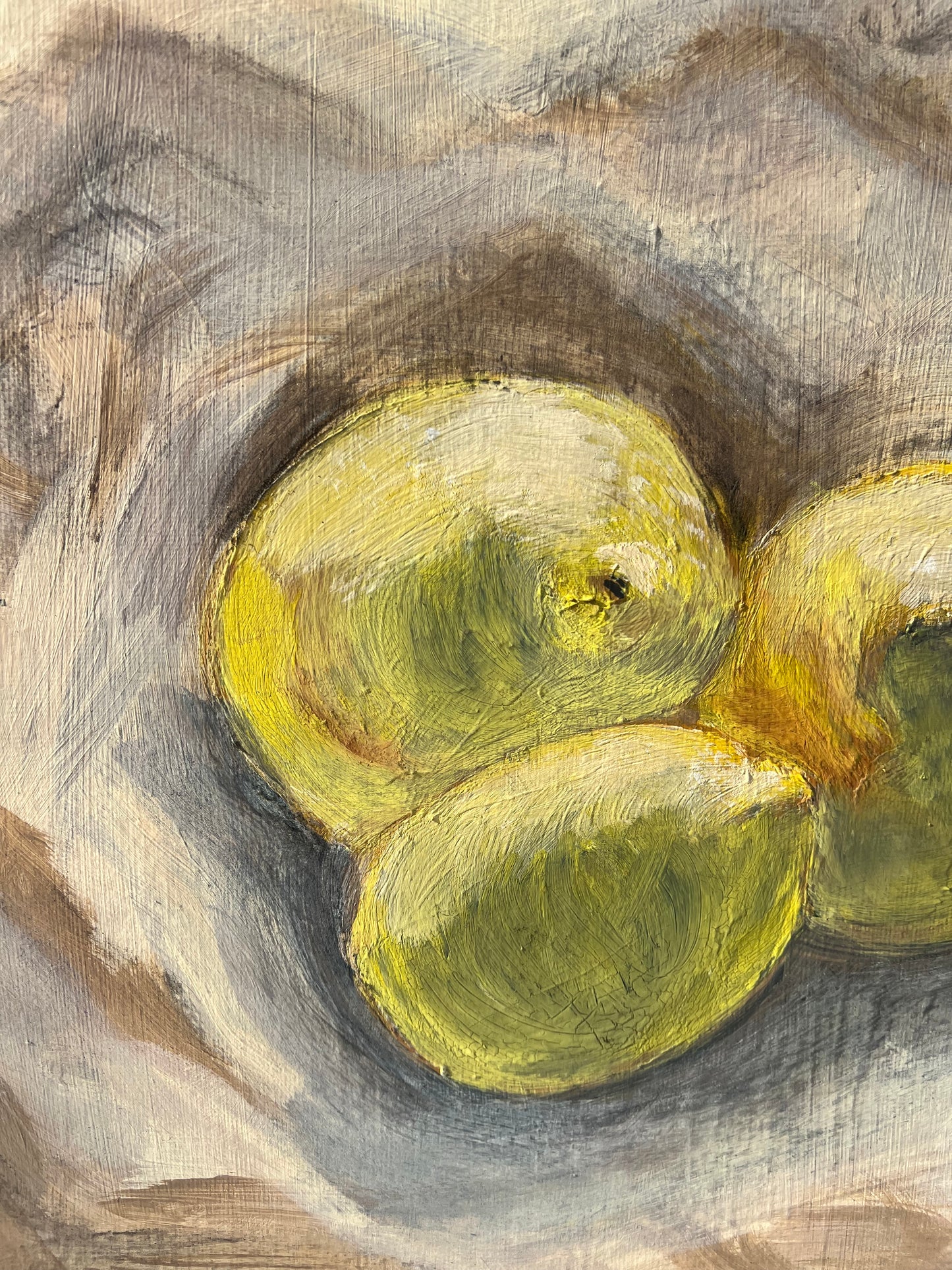 Study of Lemons | Acrylic on Canvas