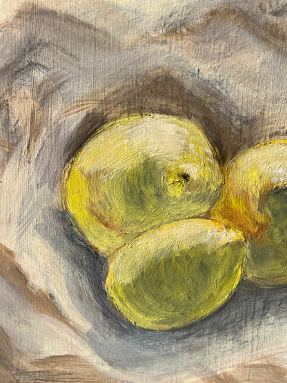 Study of Lemons | Acrylic on Canvas